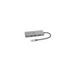 Adaptador multipuerto 5 en 1 | Xtech | XTC-564 | USB-C, 17 cm