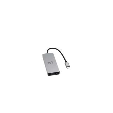 Adaptador multipuerto 5 en 1 | Xtech | XTC-564 | USB-C, 17 cm