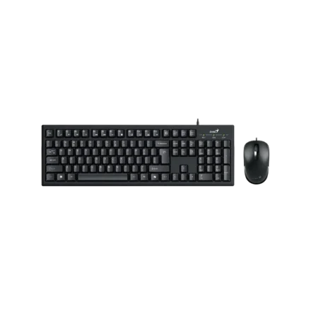 Combo | Genius | KM-100SE | Teclado Español + Mouse 1200 DPI USB Negro