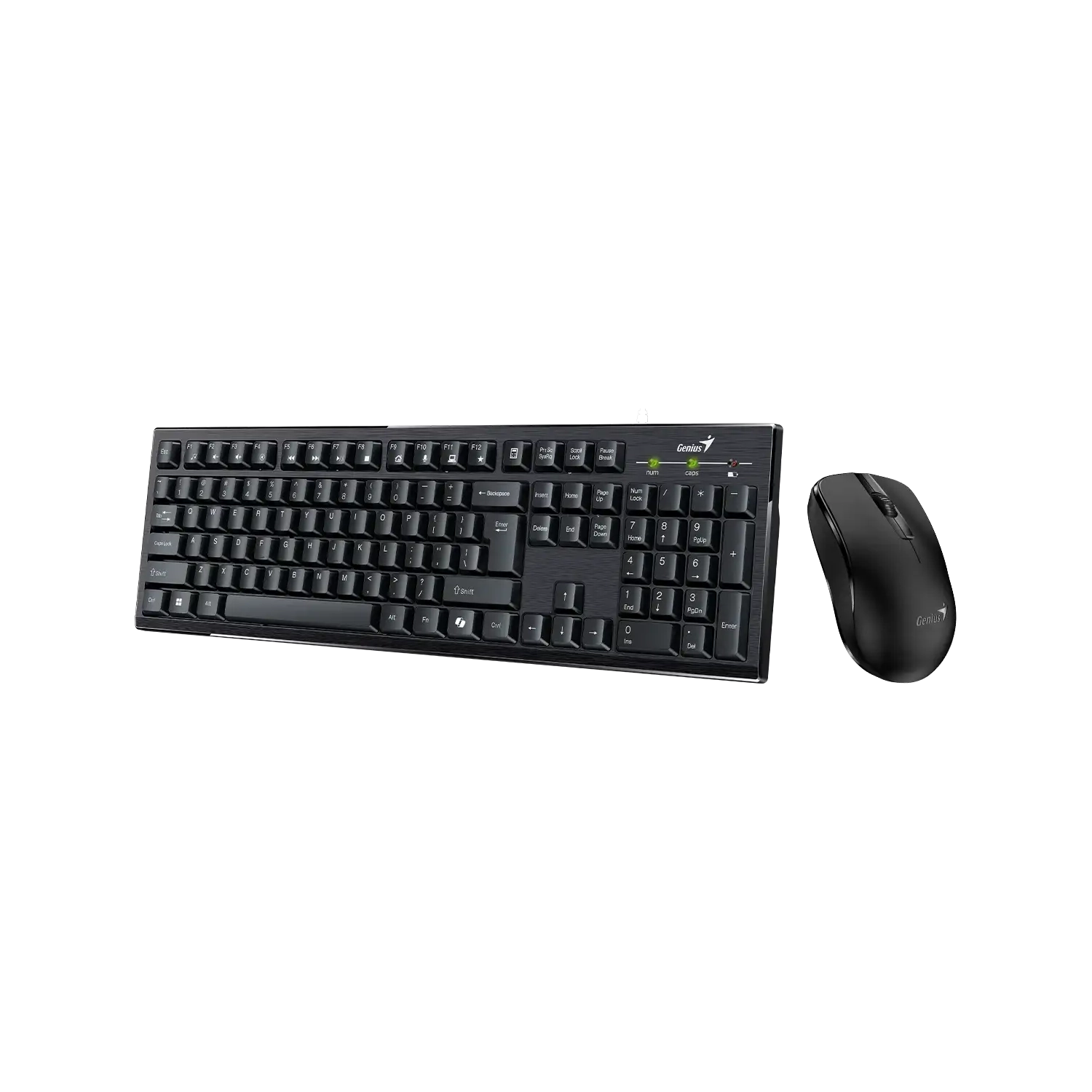 Teclado | Genius | KM-8101 | combo inalámbrico 2.4GHz con mouse negro - 2 Teclado | Genius | KM-8101 | combo inalámbrico 2.4GHz con mouse negro