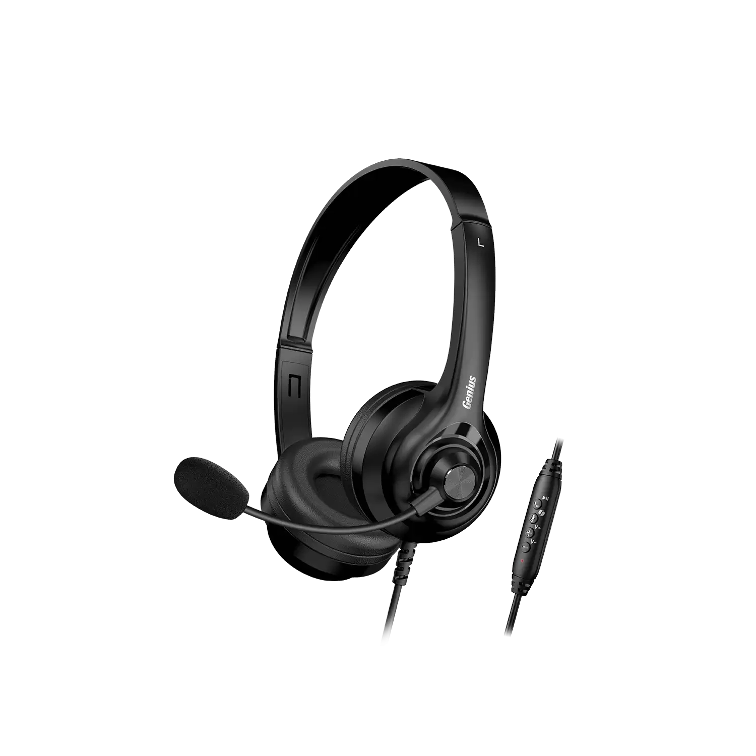 Auricular | Genius | HS-235U AI | USB-C, mic omnidireccional, 40 mm Auricular | Genius | HS-235U AI | USB-C, mic omnidireccional, 40 mm