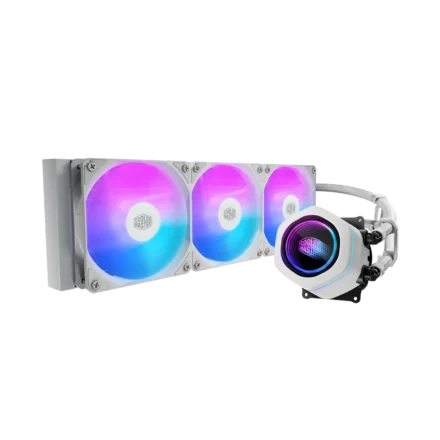 Water Cooler Cooler Master MasterLiquid Core Nex 360 3 Fans 120mm ARGB White