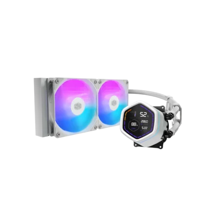 Cooler líquido | Cooler Master | MasterLiquid Core Nex Digital 240 | White ARGB