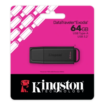 Memoria USB | Kingston | DataTraveler Exodia DTXG2/64GB 64GB | USB 3.2 Gen 1