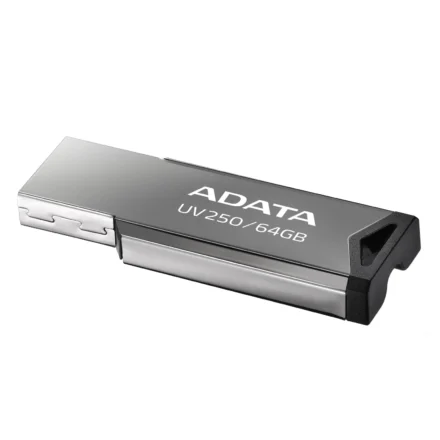 Memoria USB | ADATA | UV250 AUV250-64G-RBK | 64GB USB 2.0 metal