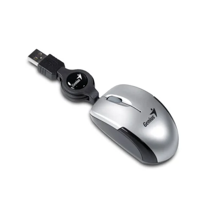 Mouse | Genius | Micro Traveler V2 | óptico USB retráctil 1000 DPI