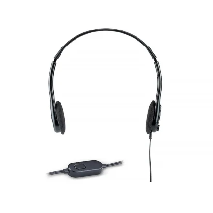 Auricular | Genius | HS-200C | micrófono, doble 3,5 mm y liviano