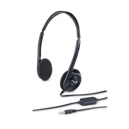 Auricular | Genius | HS-200C | micrófono, doble 3,5 mm y liviano