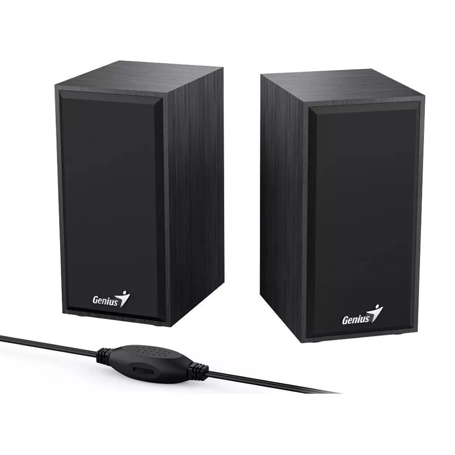 Parlantes USB 2.0 | Genius | SP-HF180 | madera, 6 W y entrada 3.5 mm Parlantes USB 2.0 | Genius | SP-HF180 | madera, 6 W y entrada 3.5 mm