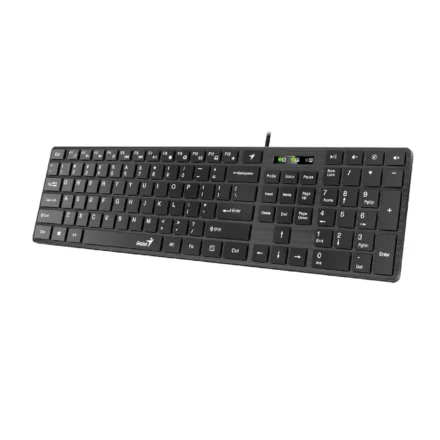 Teclado Multimedia | Genius | SlimStar 126 | USB Full Size con Pad Numérico
