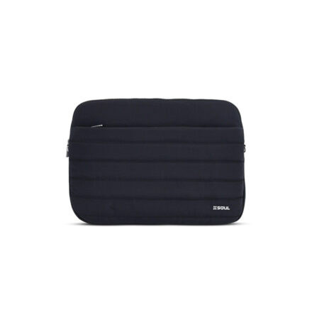 Bolso Funda | Soul | Puffer para Notebook 15″ Negro con Correa