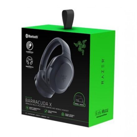 Auricular | Razer | Barracuda X Black | 2.4 GHz, Bluetooth 5.2 y 50 h
