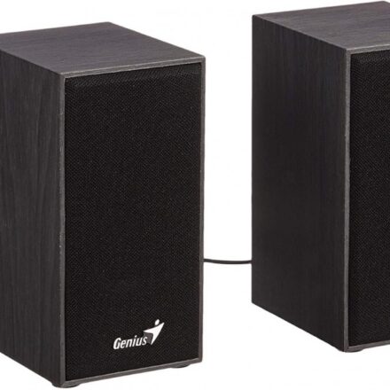 Parlantes | Genius | SP-HF180 | madera, USB, 3.5 mm, 6 W estéreo