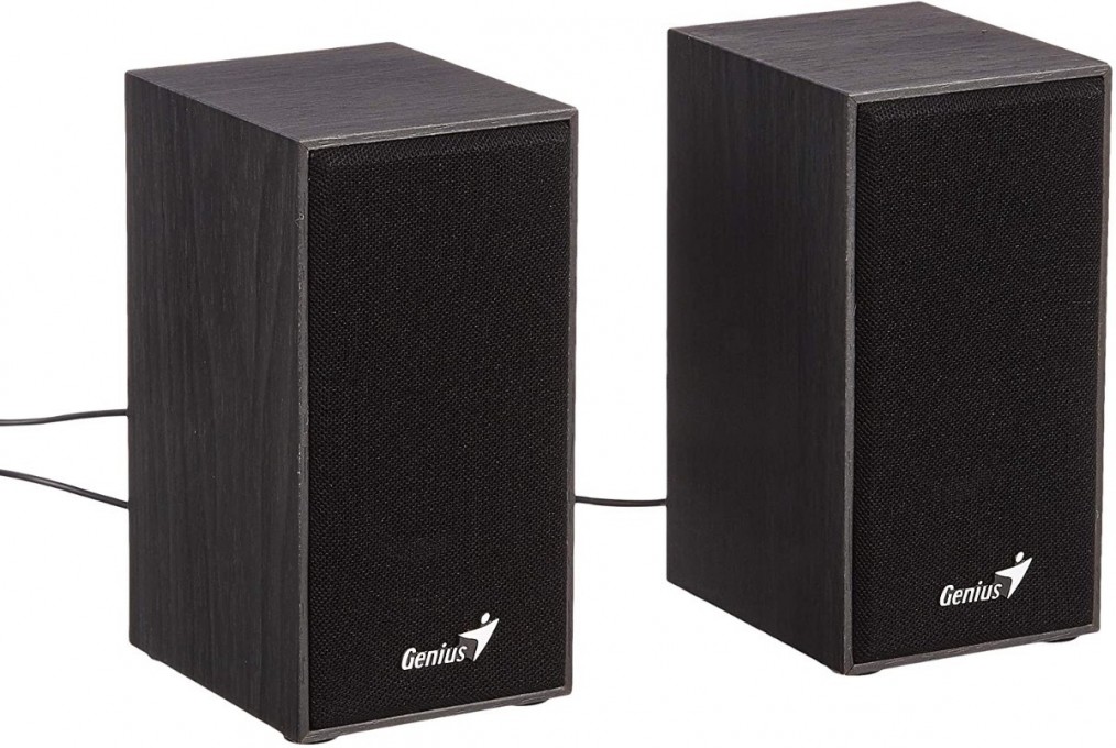 Parlantes | Genius | SP-HF180 | madera, USB, 3.5 mm, 6 W estéreo - 2 Parlantes | Genius | SP-HF180 | madera, USB, 3.5 mm, 6 W estéreo