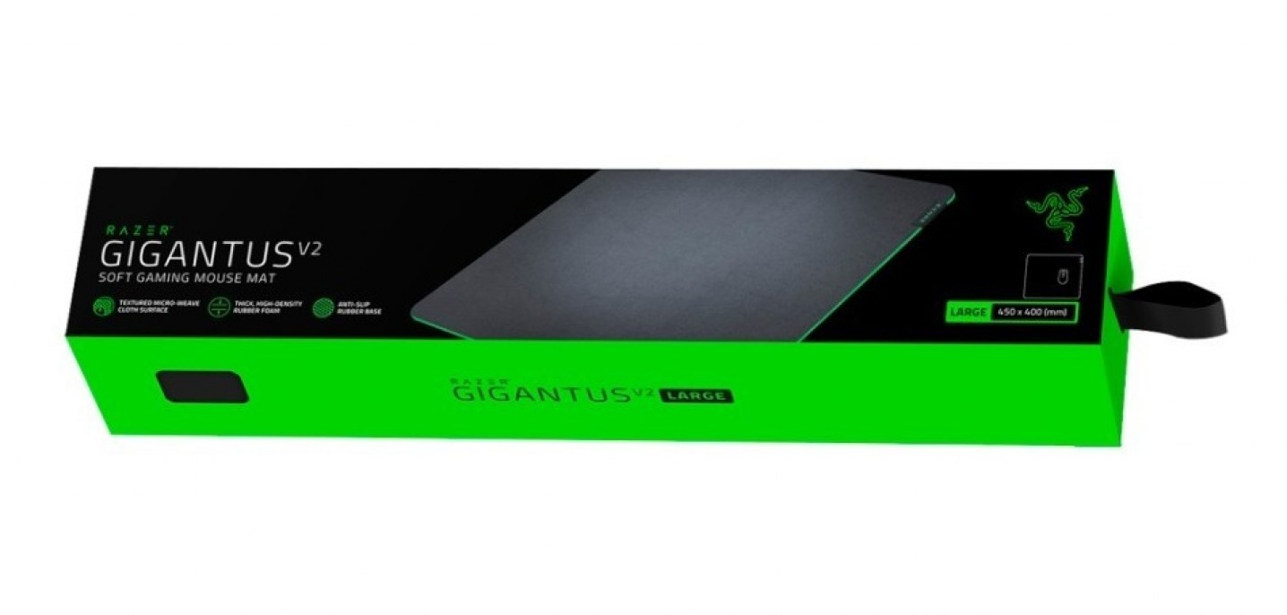 Mouse Pad | Razer | Gigantus V2 Large | Tela microtexturizada 450 x 400 Mouse Pad | Razer | Gigantus V2 Large | Tela microtexturizada 450 x 400