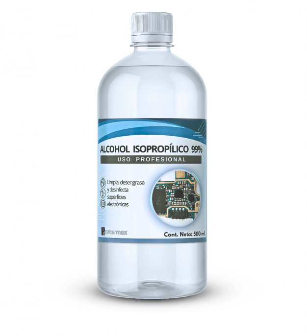 Alcohol isopropílico | Pastermax | Alcohol Isopropílico 500 ml 99% botella Alcohol isopropílico | Pastermax | Alcohol Isopropílico 500 ml 99% botella