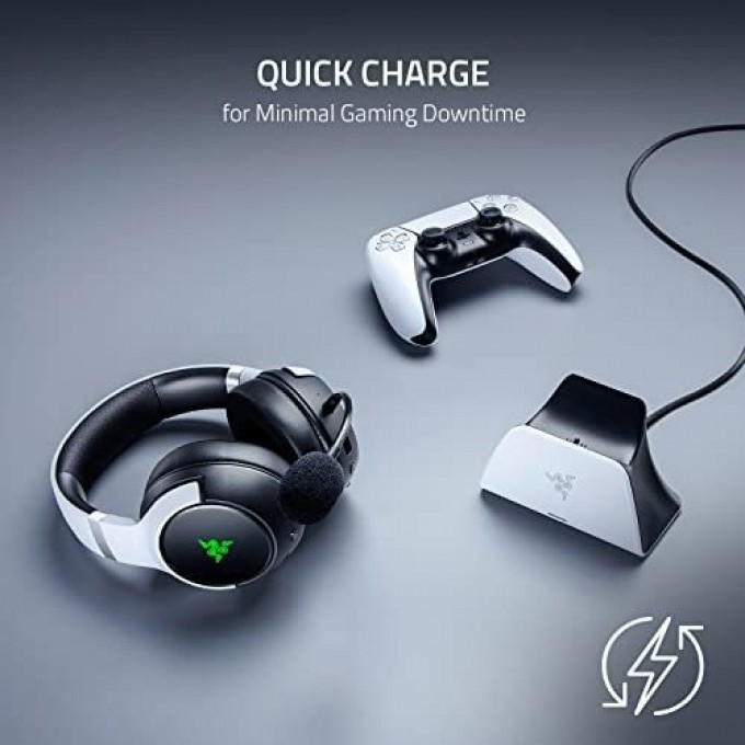 Base de carga rápida | Razer | RC21-0190 | para control PS5 DualSense - 3 Base de carga rápida | Razer | RC21-0190 | para control PS5 DualSense