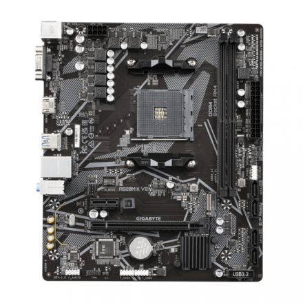 Motherboard | Gigabyte | A520M K V2 | AM4 Micro ATX con HDMI 2.1 y M.2