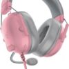 AURICULAR GAMER RAZER BLACKSHARK V2 X QUARTZ PINK