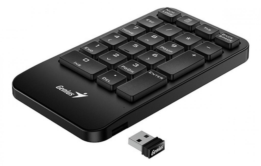 Teclado | Genius NumPad 1000 | numérico inalámbrico 21 teclas 2.4GHz - 3 Teclado | Genius NumPad 1000 | numérico inalámbrico 21 teclas 2.4GHz