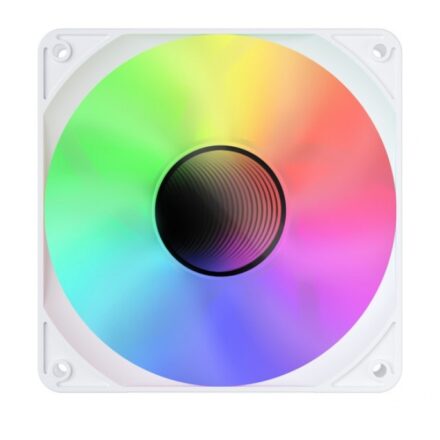 Cooler para gabinete | Raidmax | INFINITA-AIR PWM White | ARGB 120 mm
