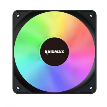 Ventilador PWM 120 mm | RAIDMAX | NV-X120FBP | ARGB 5V, 1800 RPM