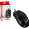 Mouse | Genius | DX-101 | USB cableado, óptico, 1200 DPI, 3 botones