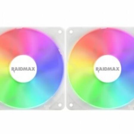 Pack de coolers ARGB | Raidmax | NV-X120FWDC4 | X-AIR 4x120 mm White