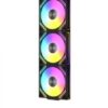 Kit de ventiladores | Raidmax | NV-MD120FBP3 | 3x120 mm ARGB PWM Black