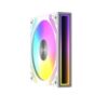 Kit ventiladores gabinete | Raidmax | NV-MD120FW3 | ARGB PWM White x3