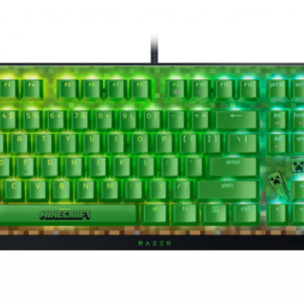 Teclado | Razer BlackWidow V4 X | Minecraft Edition Green Switch RGB