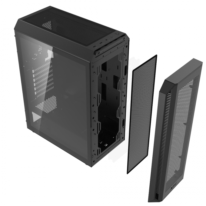 Gabinete | ADATA XPG | Valor Air Plus Black | Mid-Tower ATX vidrio templado - 3 Gabinete | ADATA XPG | Valor Air Plus Black | Mid-Tower ATX vidrio templado