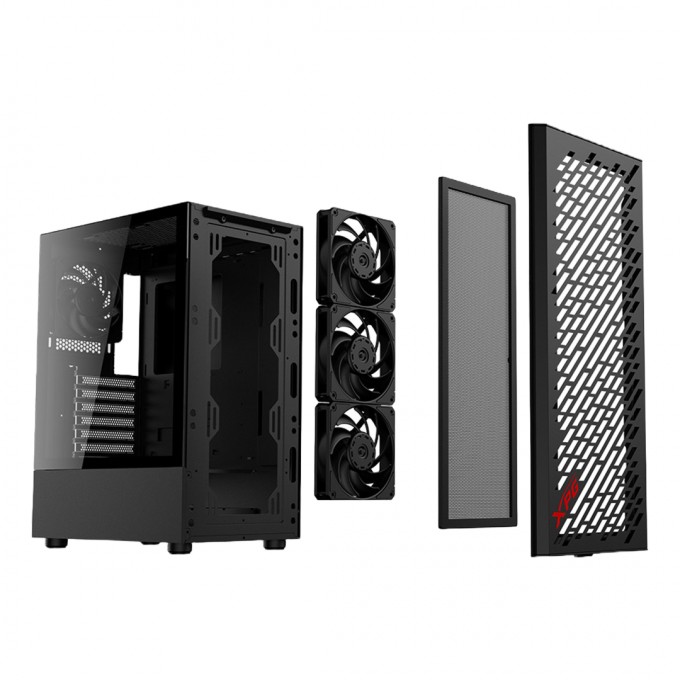 GABINETE ADATA XPG VALOR AIR BLACK - 5 GABINETE ADATA XPG VALOR AIR BLACK