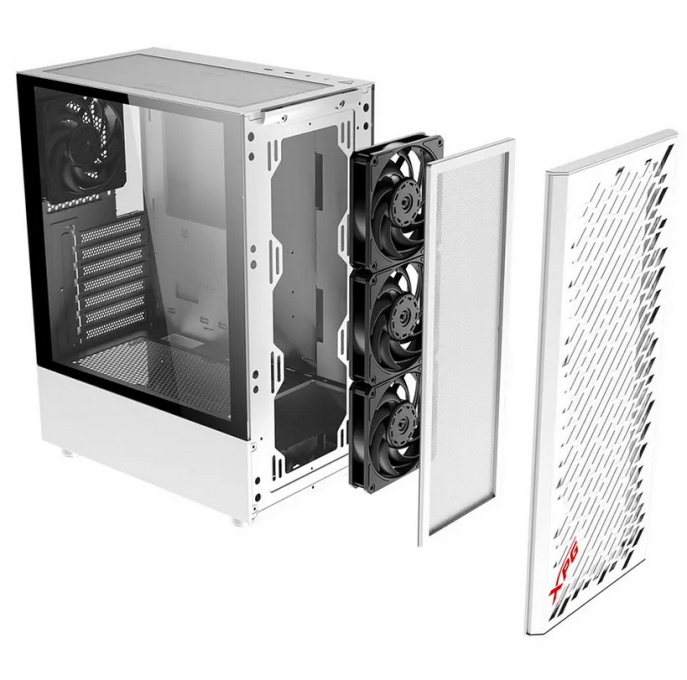 Gabinete | ADATA XPG | VALOR AIR White | Mid-Tower ATX con 4 fans - 2 Gabinete | ADATA XPG | VALOR AIR White | Mid-Tower ATX con 4 fans