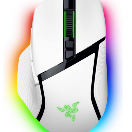 Mouse | Razer | Basilisk V3 Pro 35K White | 35K DPI, 13 controles y HyperSpeed