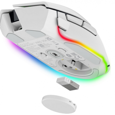 Mouse | Razer | Basilisk V3 Pro 35K White | 35K DPI, 13 controles y HyperSpeed