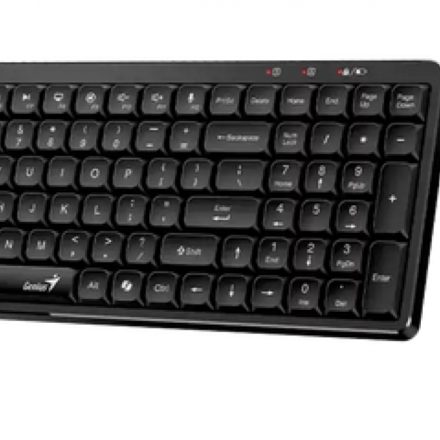 Teclado | Genius | LuxeMate Q8100 | combo inalámbrico 2.4 GHz negro Teclado | Genius | LuxeMate Q8100 | combo inalámbrico 2.4 GHz negro