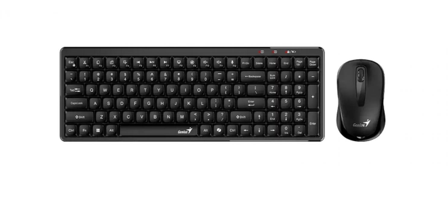 Teclado | Genius | LuxeMate Q8100 | combo inalámbrico 2.4 GHz negro - 3 Teclado | Genius | LuxeMate Q8100 | combo inalámbrico 2.4 GHz negro