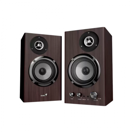 PARLANTE BLUETOOTH GENIUS SP-HF1812BT 50W DARK BROWN