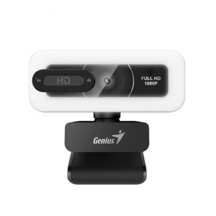 Webcam | Genius | FaceCam LIGHT | Full HD 1080p, aro de luz y micrófono Webcam | Genius | FaceCam LIGHT | Full HD 1080p, aro de luz y micrófono