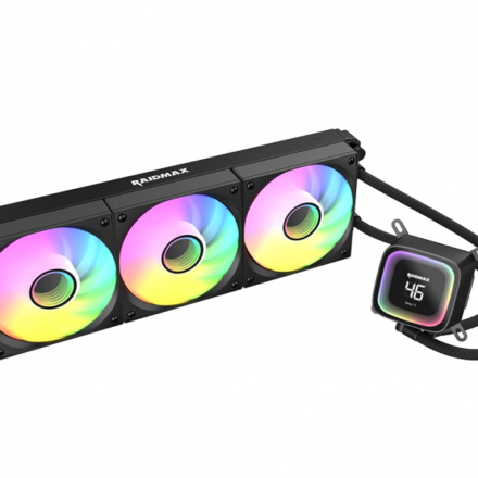 Cooler líquido | RAIDMAX | LD360 ARGB Digital | display digital y 300 W
