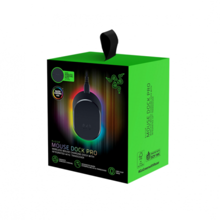 Dock para mouse | Razer | Mouse Dock Pro | HyperPolling 8K y Chroma RGB