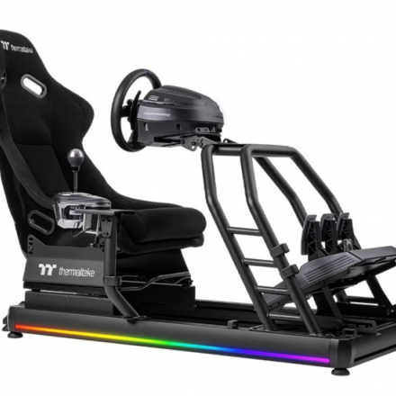 Cockpit simulador racing | Thermaltake | GR500 | RGB y ajustes Cockpit simulador racing | Thermaltake | GR500 | RGB y ajustes