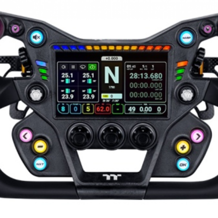 SIMULADOR THERMALTAKE VOLANTE PREMIUM XRW-G1 GT PANTALLA TOUCH DISPLAY