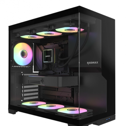 Gabinete | Raidmax INFINITA i700 | Dual Chamber ARGB TG con USB-C