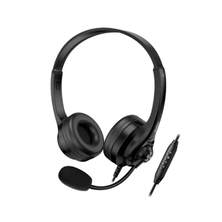 Auricular | Genius | HS-235U AI | USB-A+C, micrófono y drivers de 40 mm Auricular | Genius | HS-235U AI | USB-A+C, micrófono y drivers de 40 mm