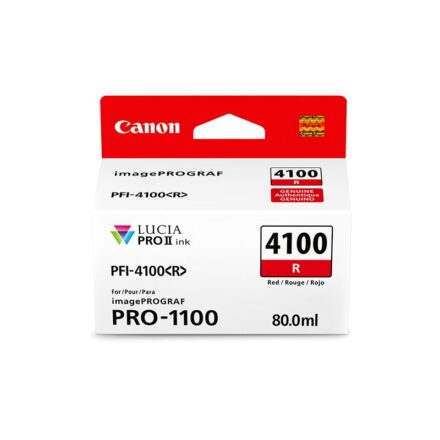 Tanque de tinta | Canon | PFI-4100 Red 80 ml LUCIA PRO II Tanque de tinta | Canon | PFI-4100 Red 80 ml LUCIA PRO II