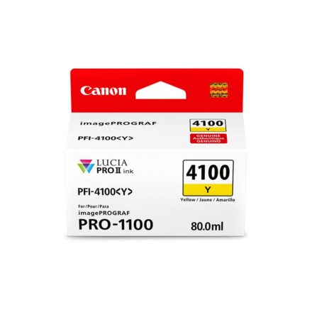 Tanque de tinta | Canon | PFI-4100Y | amarillo 80 ml para PRO-1100 Tanque de tinta | Canon | PFI-4100Y | amarillo 80 ml para PRO-1100