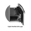 cocina longvie 12331x 56cm multigas acero inoxidable