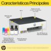 impresora hp smart tank 210 sistema continuo color wifi color blanco impresora hp smart tank 210 sistema continuo color wifi color blanco